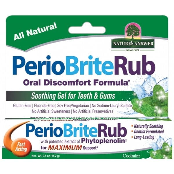 Nature's Answer PerioBrite Rub Soothing Gel 14g