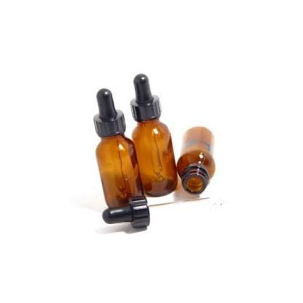 30ml Amber Moulded | Glass Dropper & Bottle