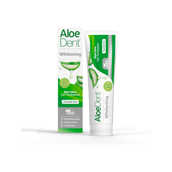 Aloe Dent Whitening Fluoride-Free Toothpaste 100 ml