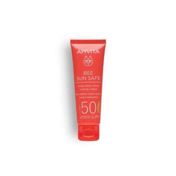 Apivita Hydra Fresh Tinted Face Gel Cream SPF50 75ml