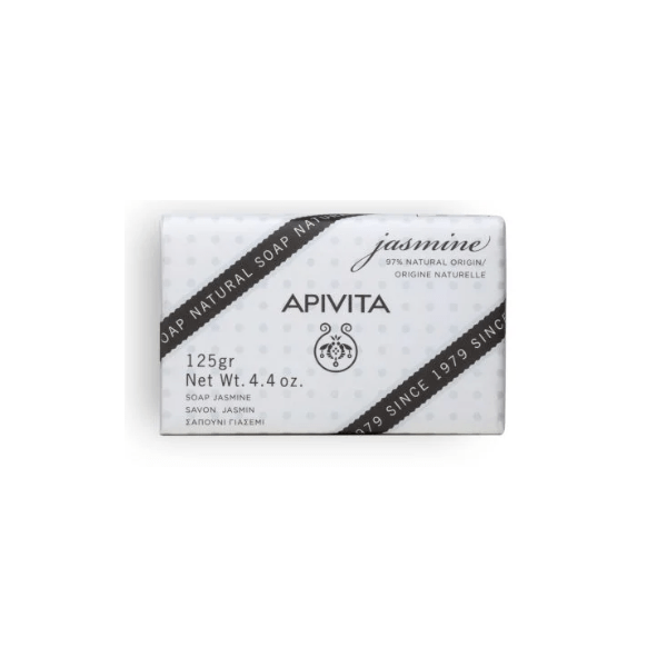 Apivita Jasmine Soap Bar 125g