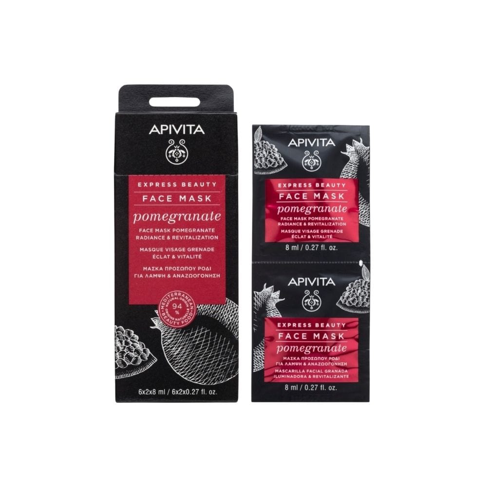 Apivita Pomegranate Face Mask (2x8ml)