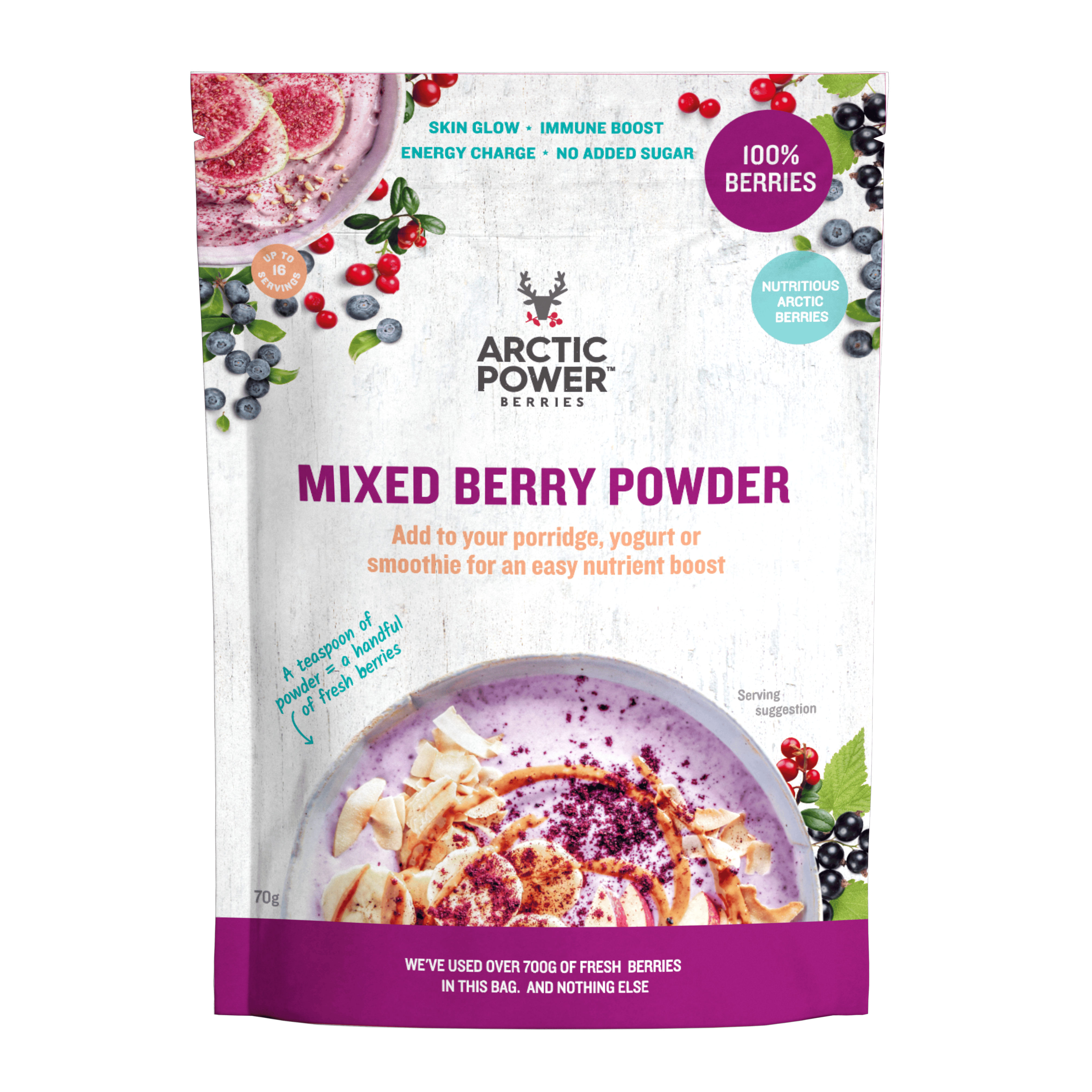 Arctic Power Mixed Berry Powder 70g