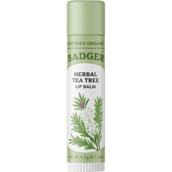 Badger Balm Organic Herbal Tea Tree Lip Balm