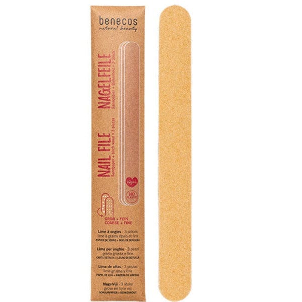 Benecos Plastic-Free Nail File x 3