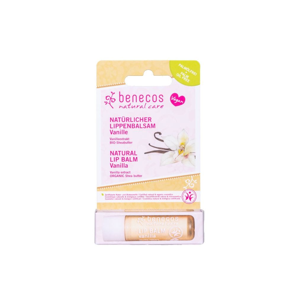 Benecos Vegan Lip Balm Vanilla 4.8g