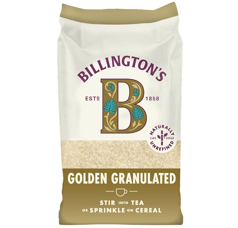 Billington's Natural Golden Granulated Sugar 1kg