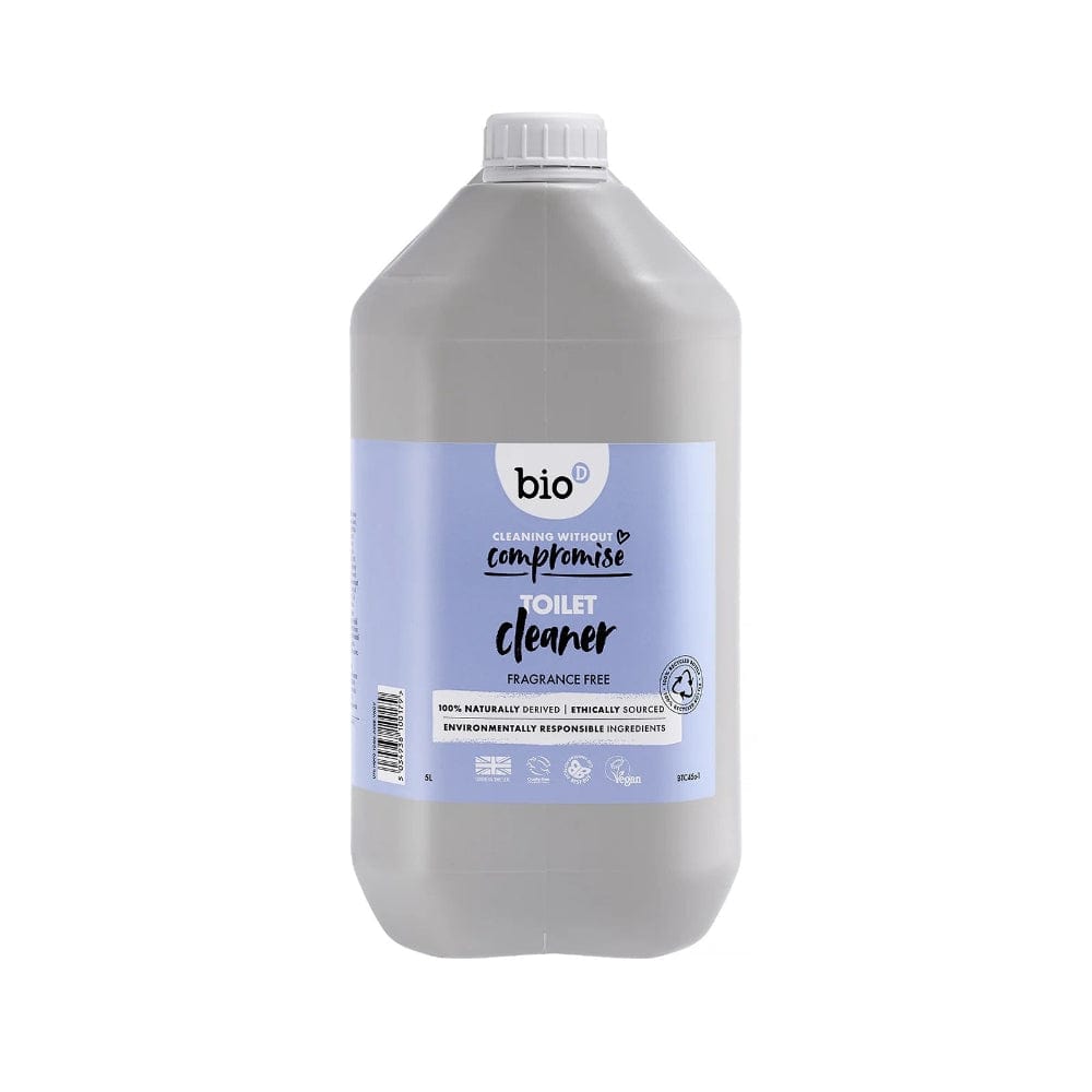 Bio-D Fragrance-Free Toilet Cleaner 5ltr