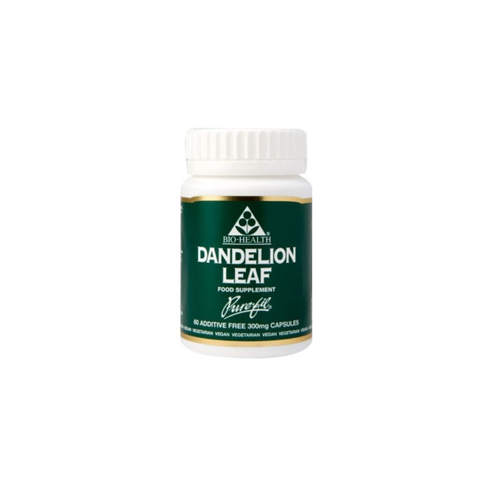 Bio-Health Dandelion Leaf 300mg 60 Capsules