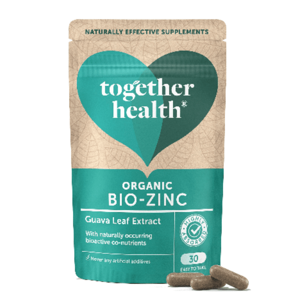 Together Organic Zinc 30 Caps