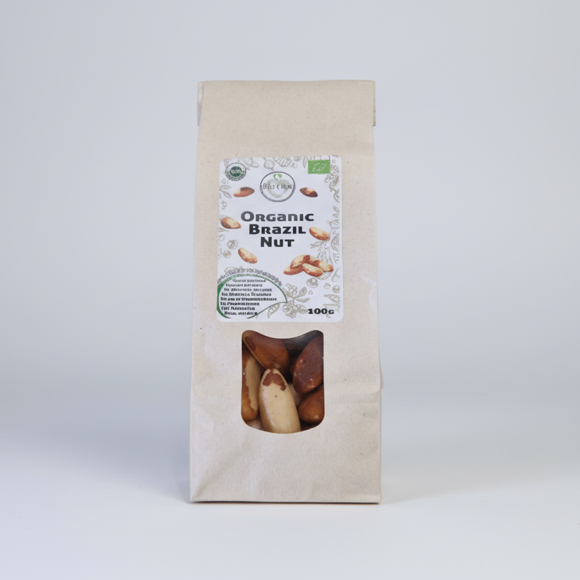 Bio Vibe Organic Brazil Nuts 100g