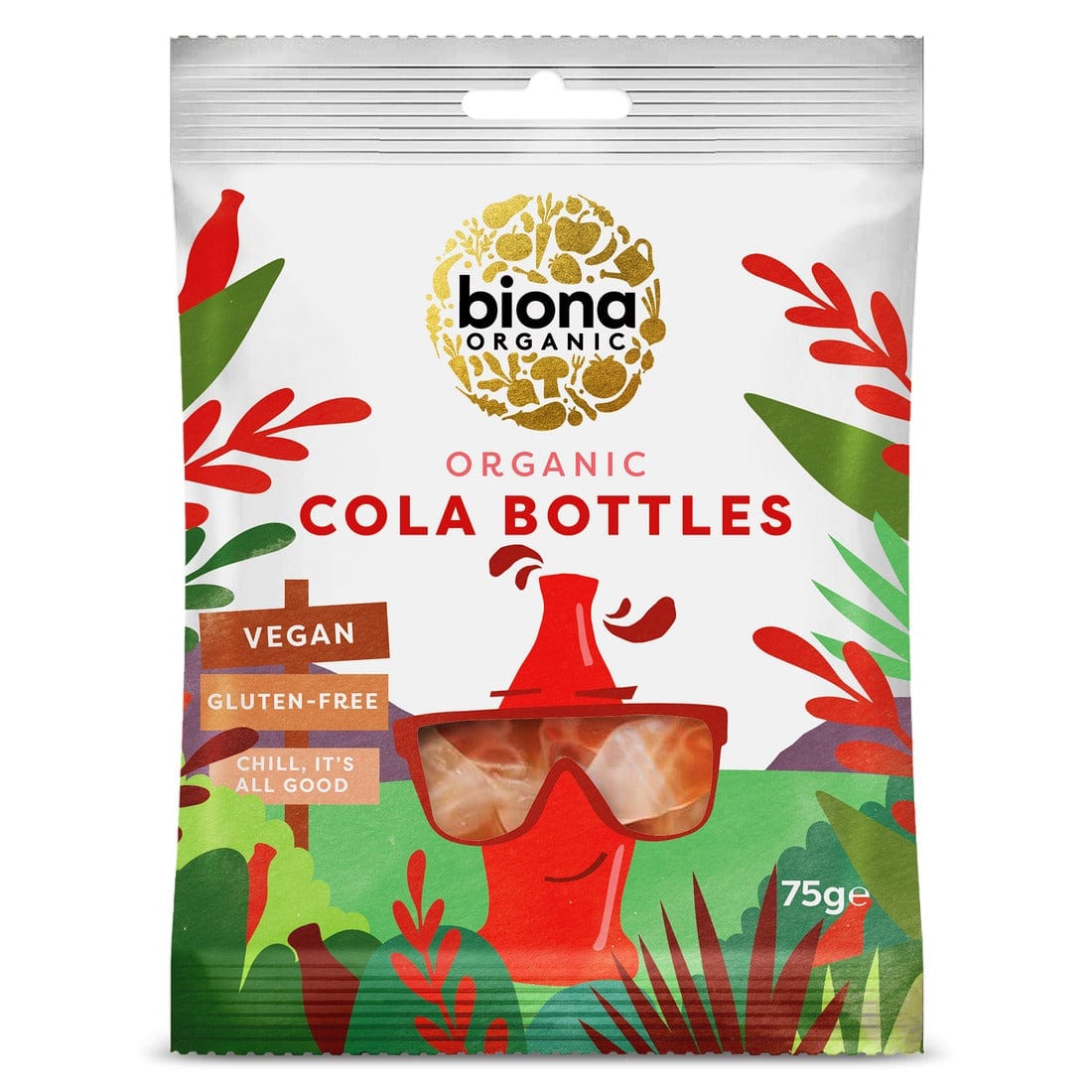 Biona Organic Cola Bottles 75g