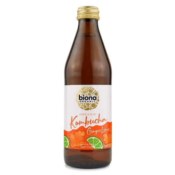 Biona Organic Kombucha Ginger & Lime 330ml