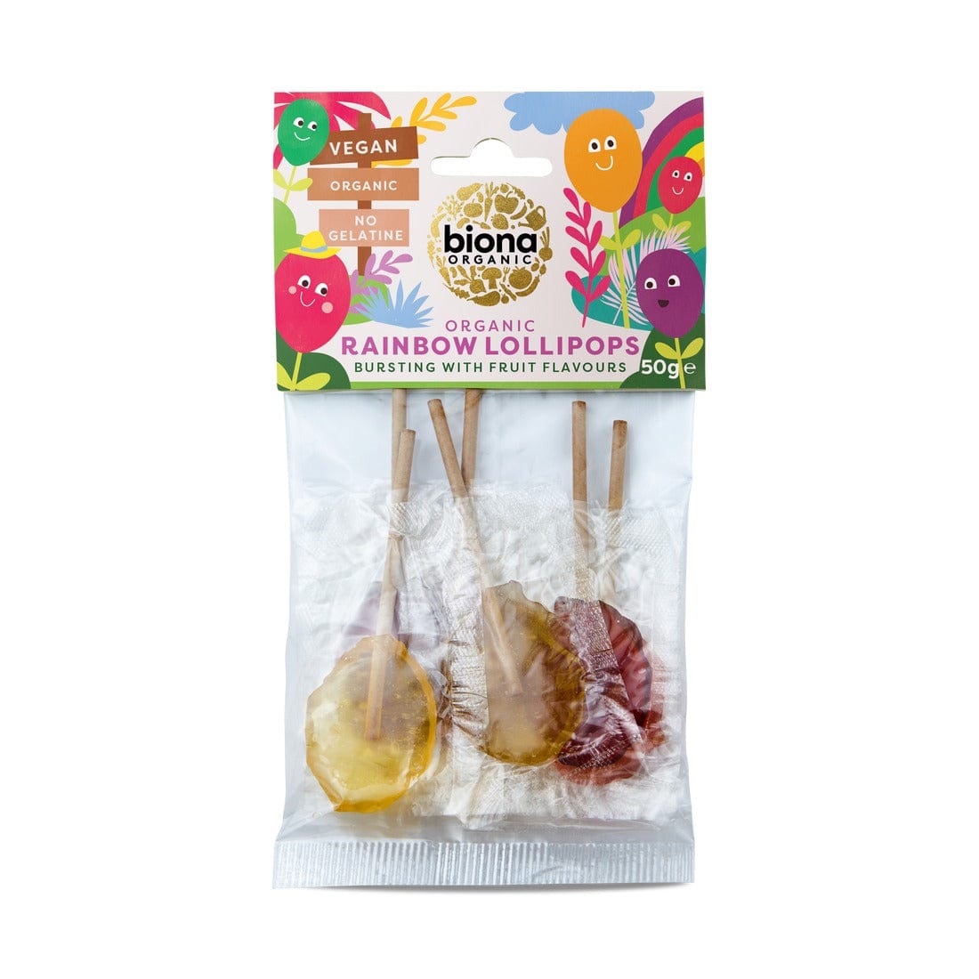 Biona Organic Lollipops 50g