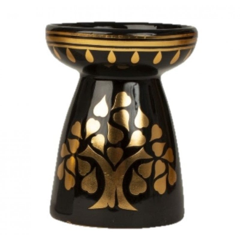 Black Tree Of Life Ceramic Oil Burner