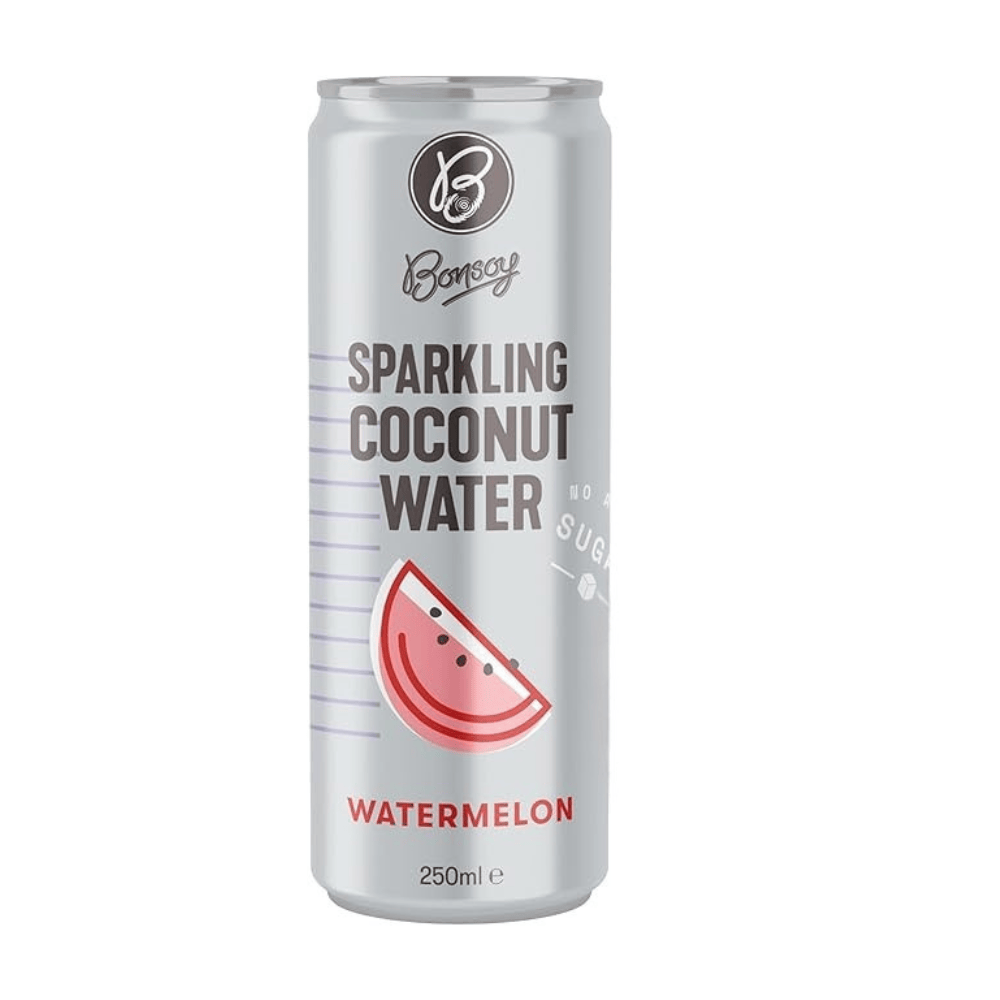 Bonsoy Sparkling Coconut Water | Watermelon 250ml