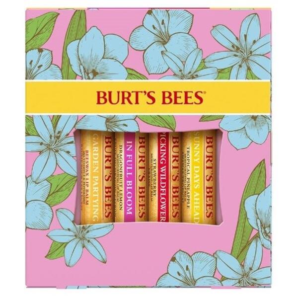Burt's Bees In Full Bloom Lip Balms (4 Pack) Gift Set