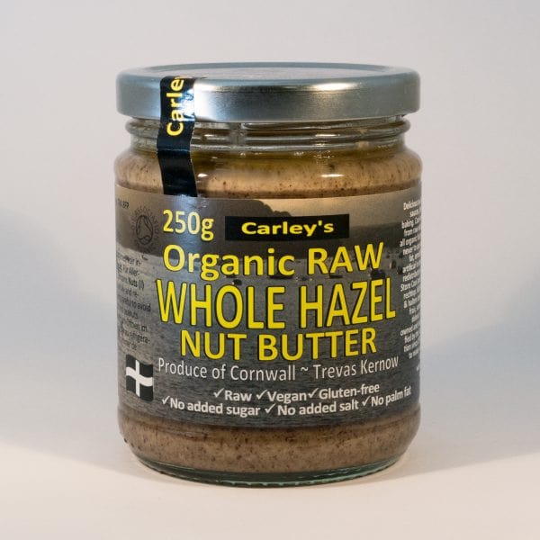 Carley's Organic Raw Hazel Nut Butter 250g
