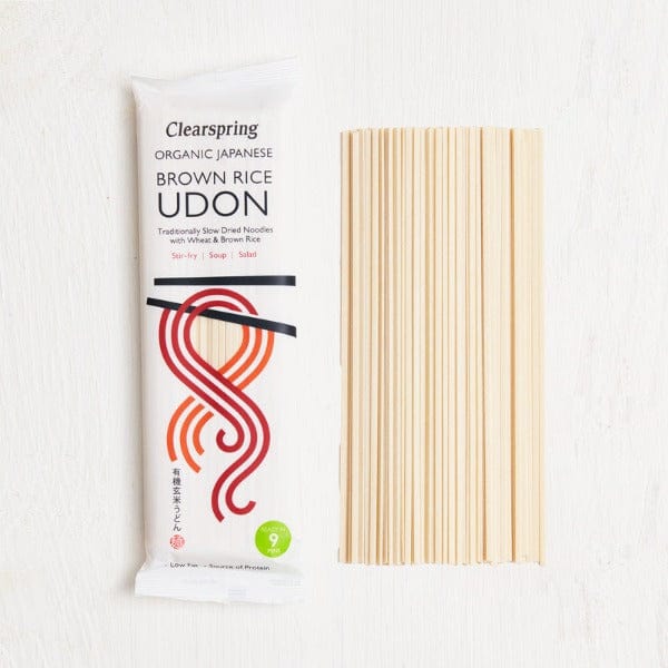 Clearspring Organic Japanese Brown Rice Udon Noodles 200g
