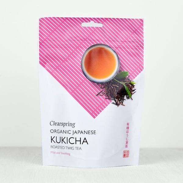Clearspring Organic Japanese Kukicha - Loose Leaf Tea 90g