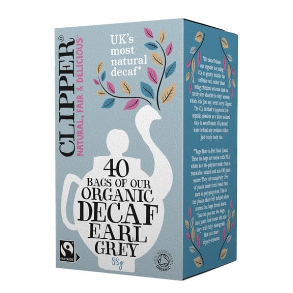 Clipper Organic Decaf Earl Grey 40 Tea Bags