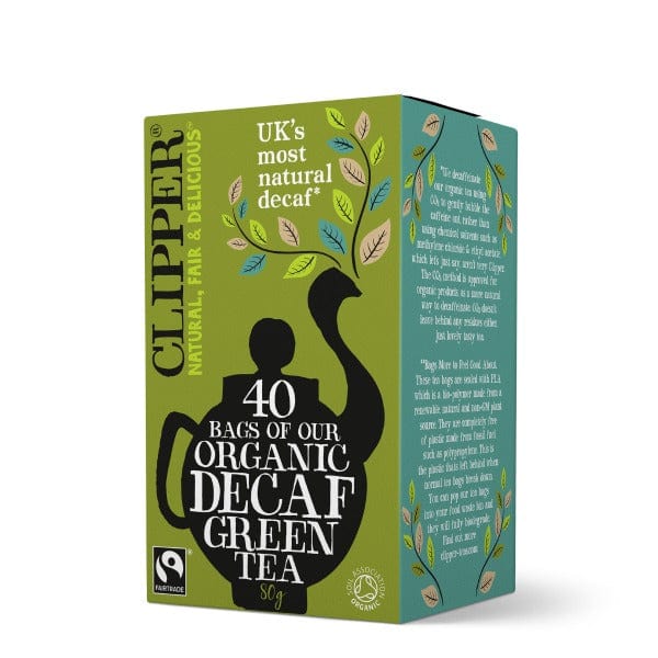 Clipper Organic Decaf Green 40 Tea Bags