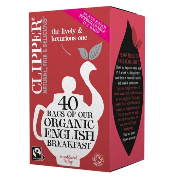 Clipper Organic English Breakfast 40 Teabags