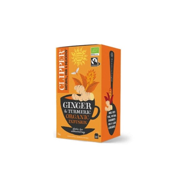 Clipper Organic Ginger & Turmeric 20 Tea Bags