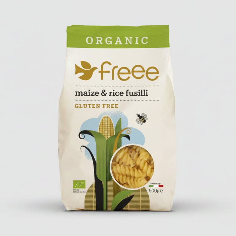 Doves Farm Maize & Rice Fusilli 500g