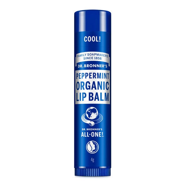 Dr Bronner's Peppermint Organic Lip Balm 15oz