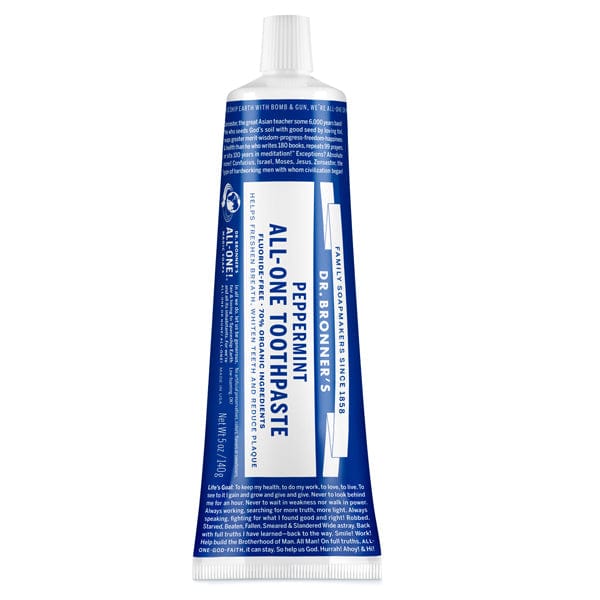 Dr Bronner's Peppermint Toothpaste