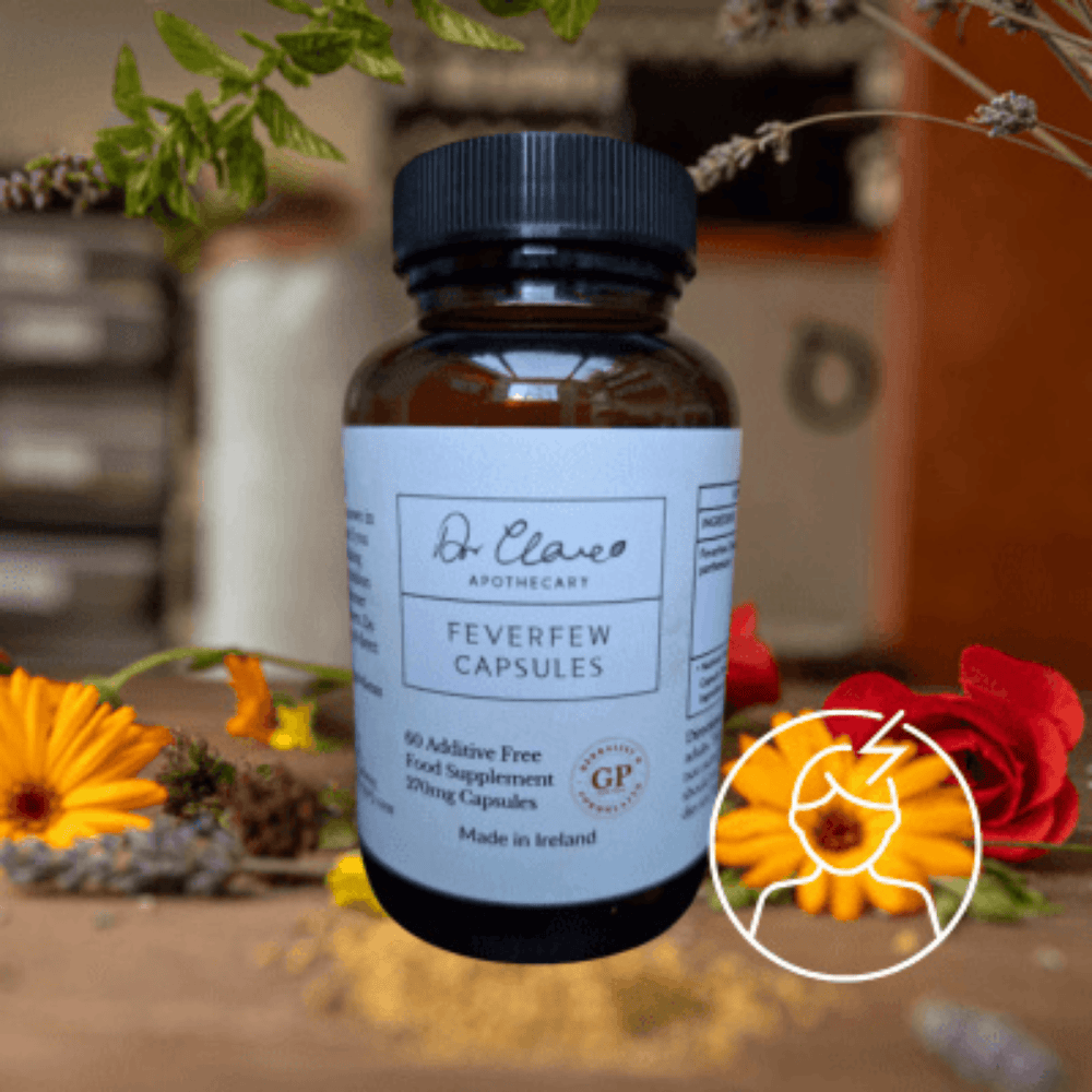 Dr Clare Feverfew 60 Capsules