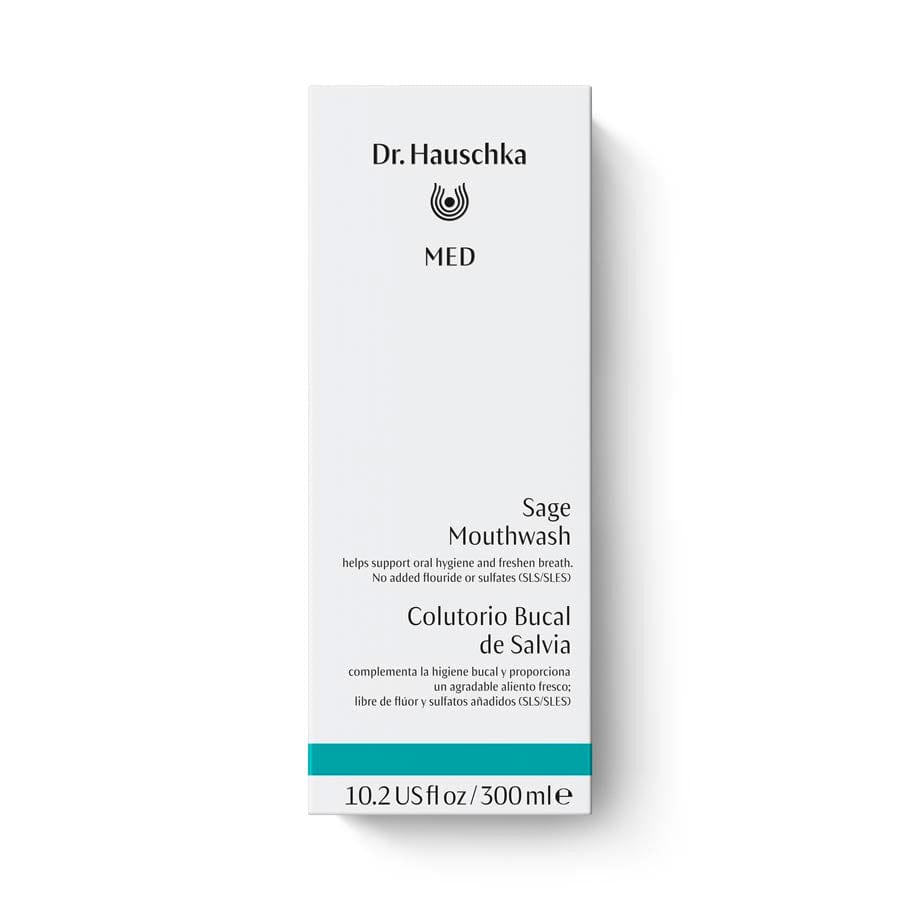 Dr. Hauschka Sage Mouthwash packaging on a white background