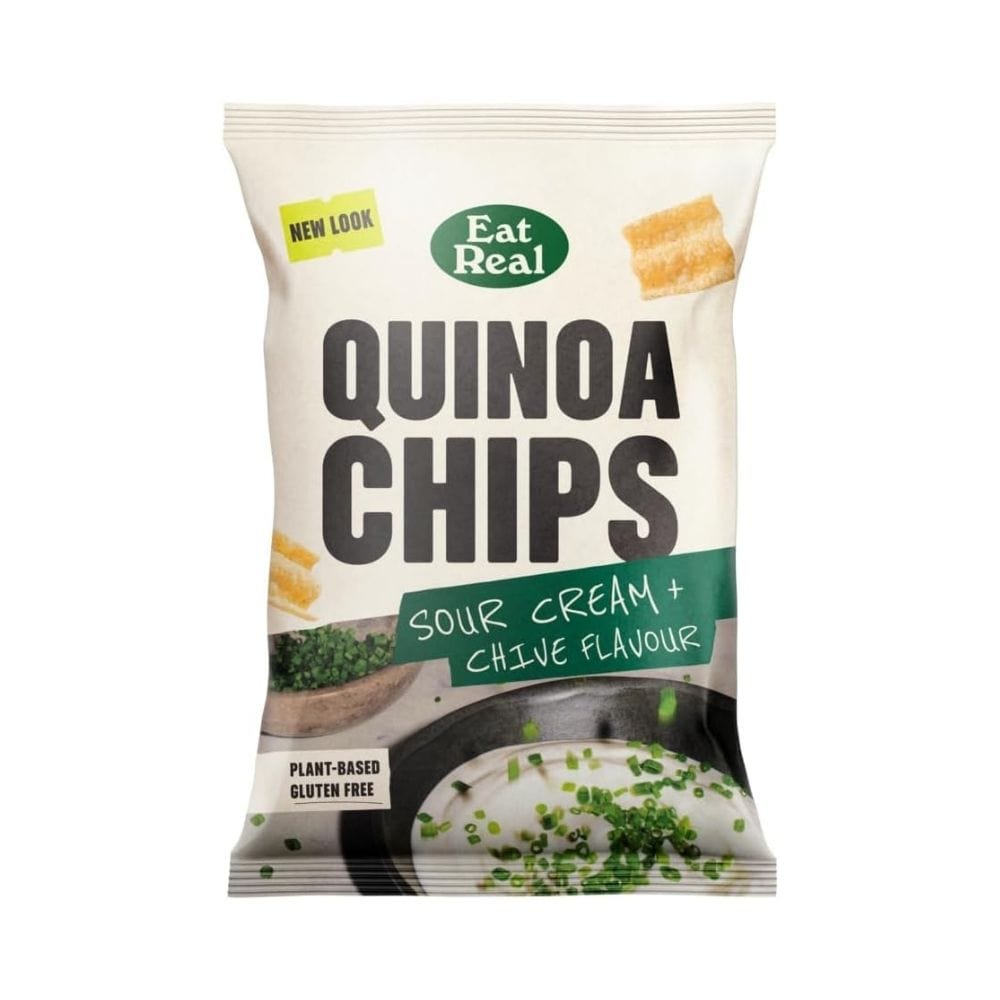 Eat Real Sour Cream & Chive Quinoa Chips 90g