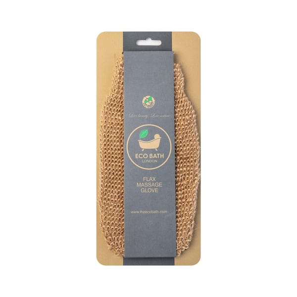 Eco Bath Natural Flax Massage Glove