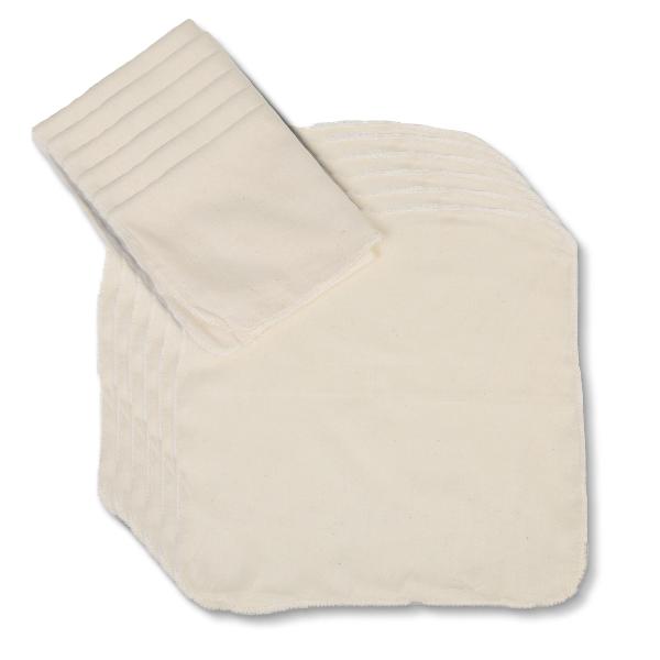 Eco Bath Organic Cotton Muslin Face Cloth x 1