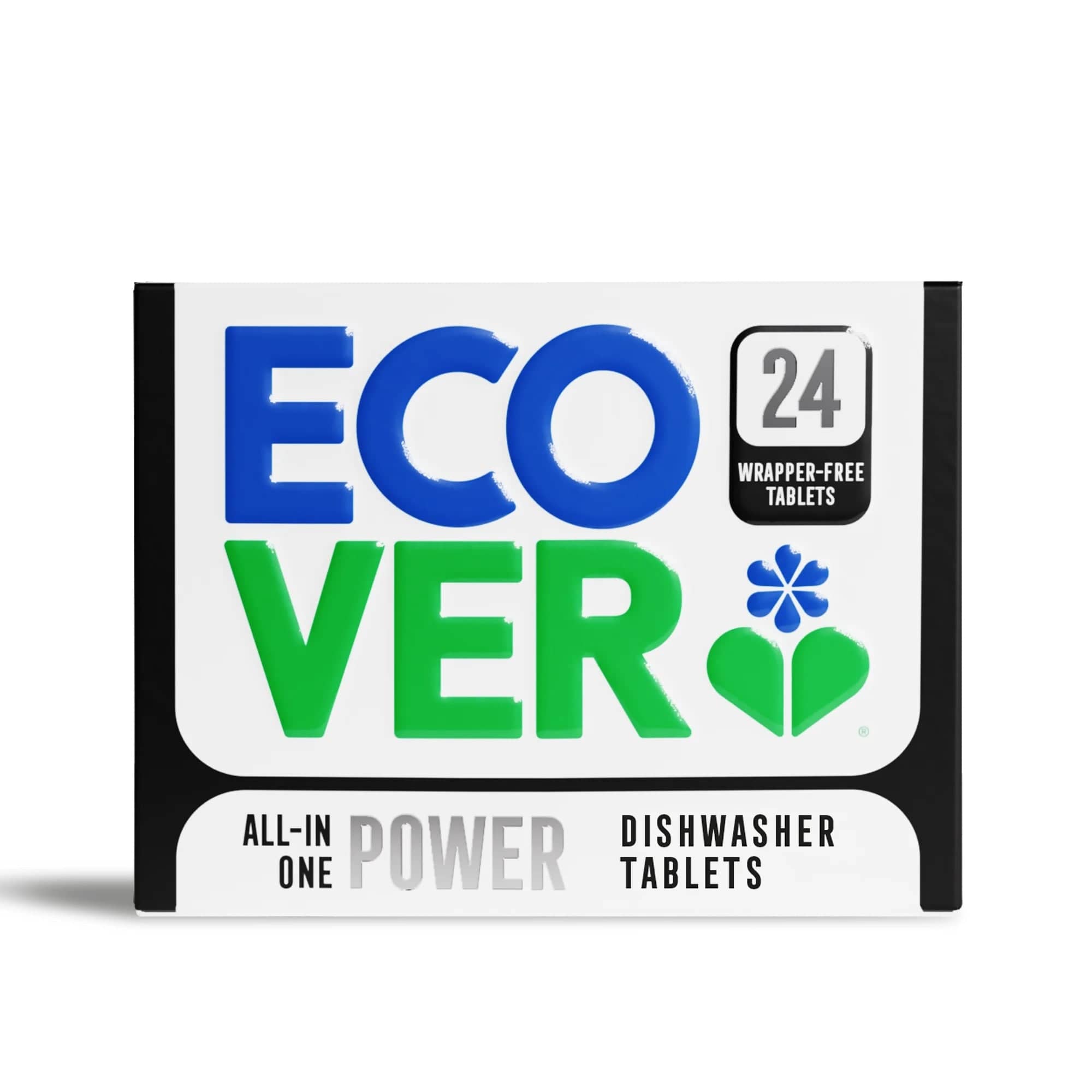 Ecover All in 1 Power Dishwasher Tabs | Wrapper-Free Tablets