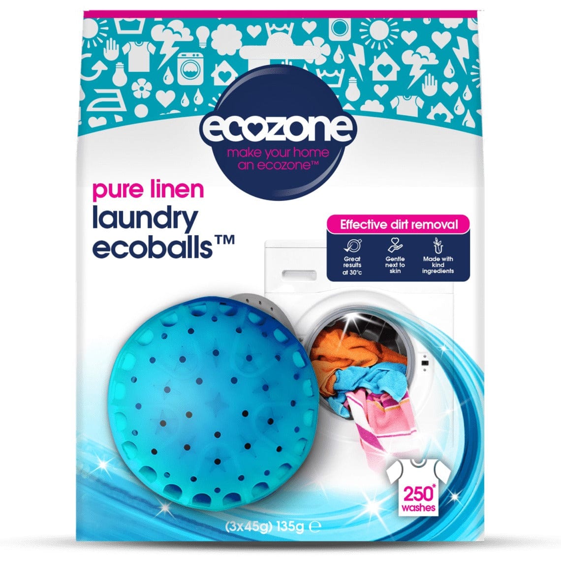 Ecozone Laundry Ecoballs™ Fresh Linen