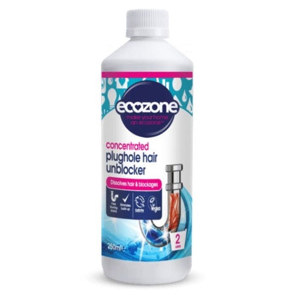 Ecozone Plughole Hair Unblocker 250ml
