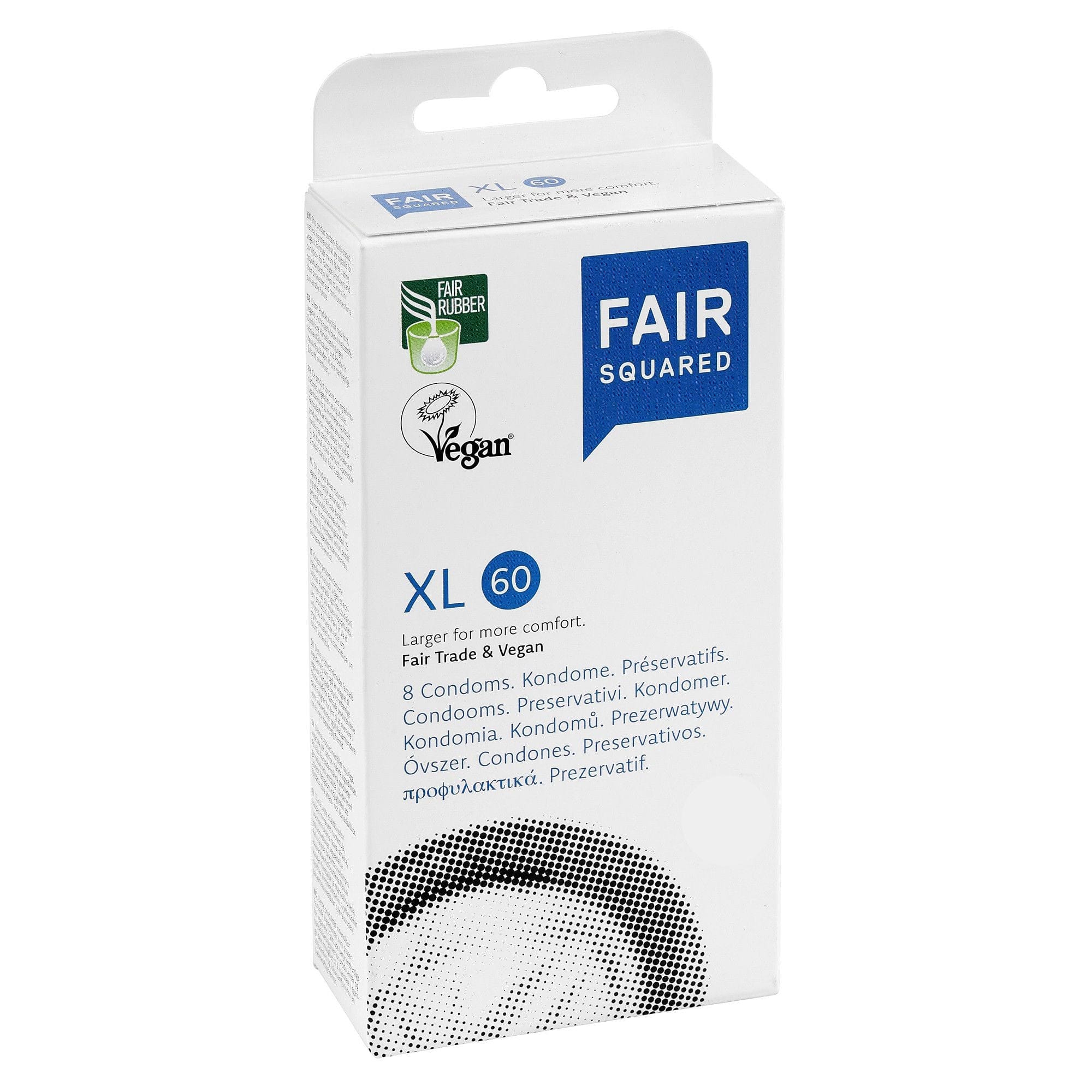 Fair Squared Vegan Condoms Extra Large (8)