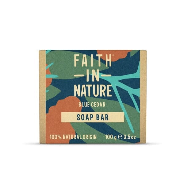 Faith In Nature Blue Cedar Soap For Men