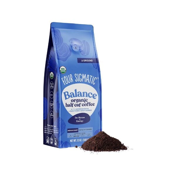 Four Sigmatic Organic Balance Ground Coffee With Ashwagandha and chaga 340g