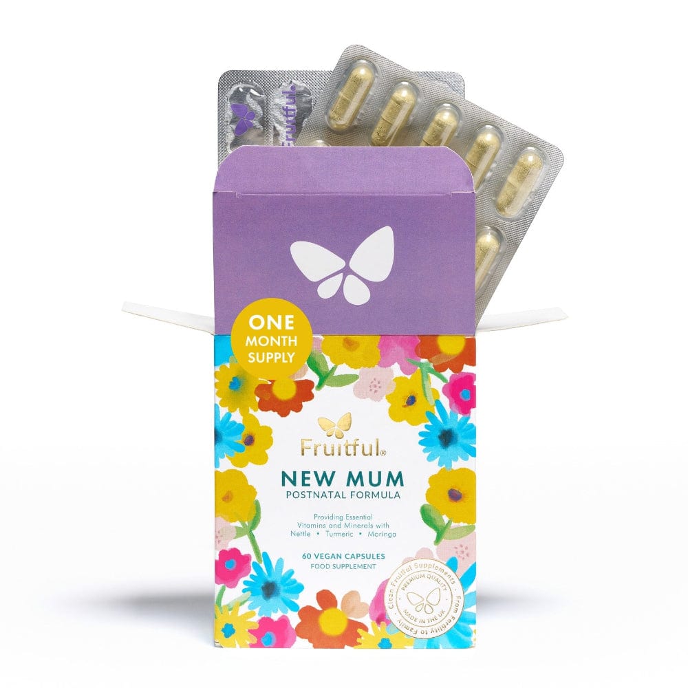 Fruitful® New Mum Vegan Postnatal Formula 60 Caps