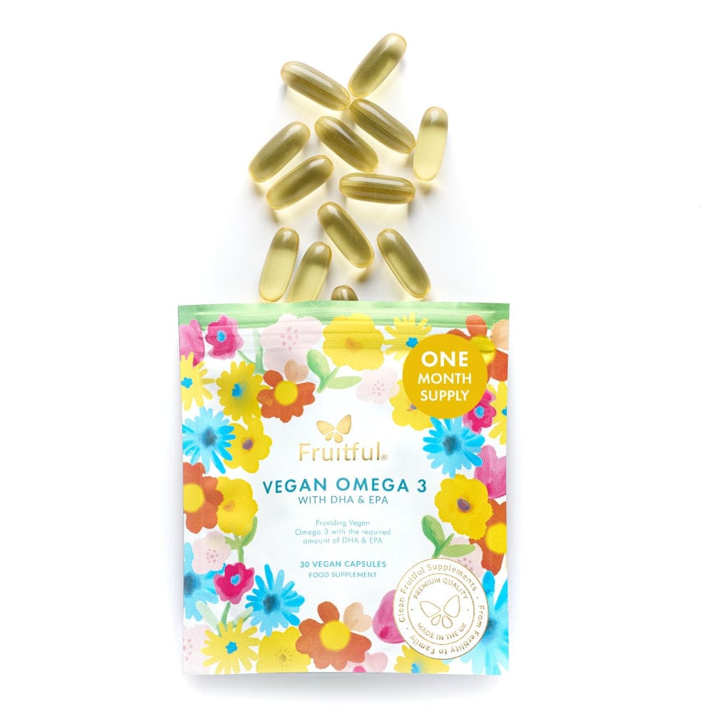 Fruitful® Vegan Omega-3 with DHA & EPA 30 Caps