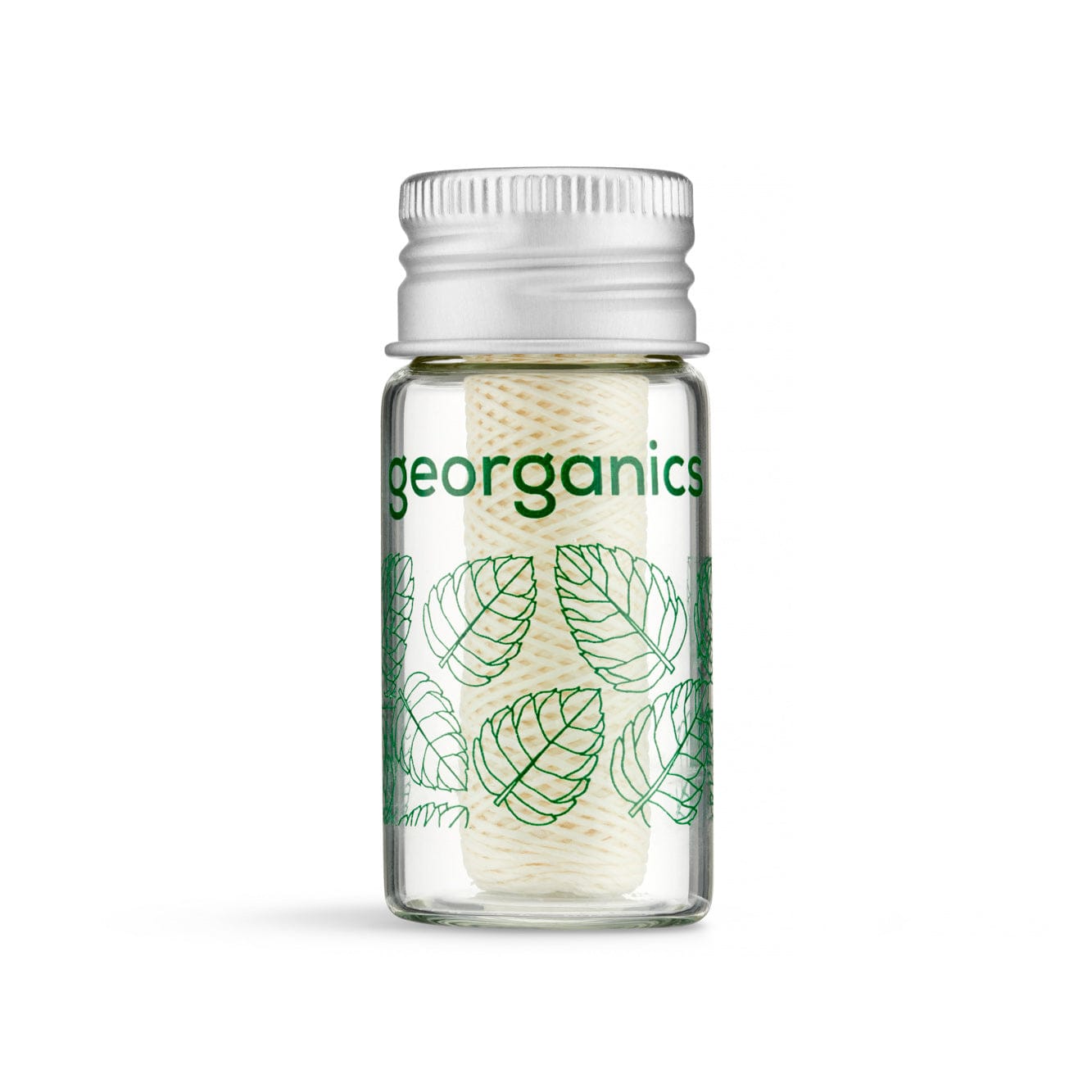 Georganics Spearmint Dental Floss Fluoride-Free 50m
