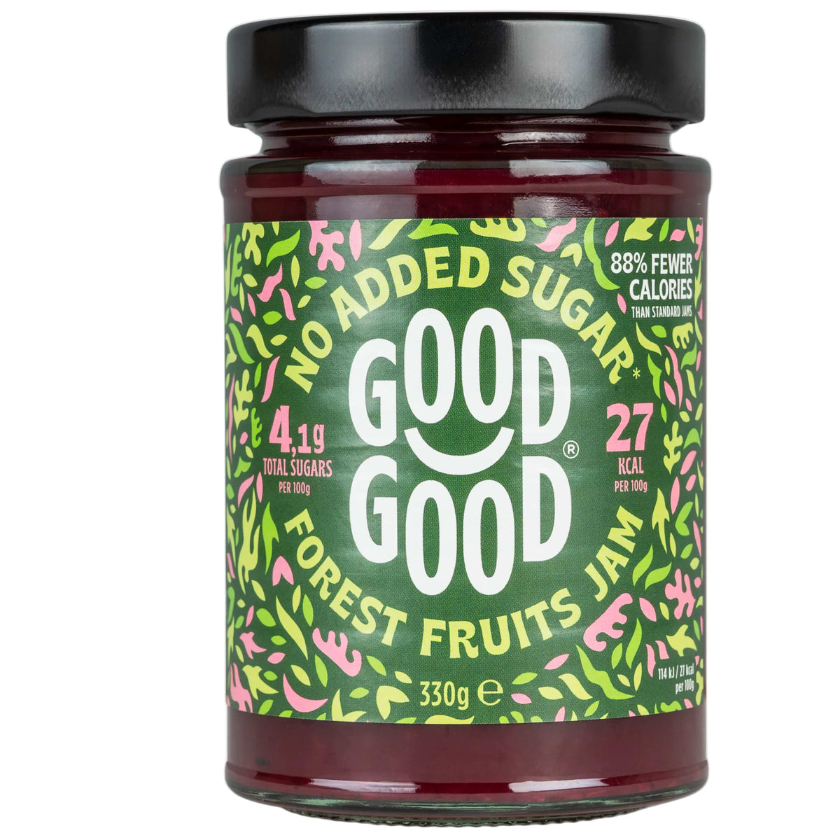Good Good Forest Fruit Jam 330g | No Added Sugar