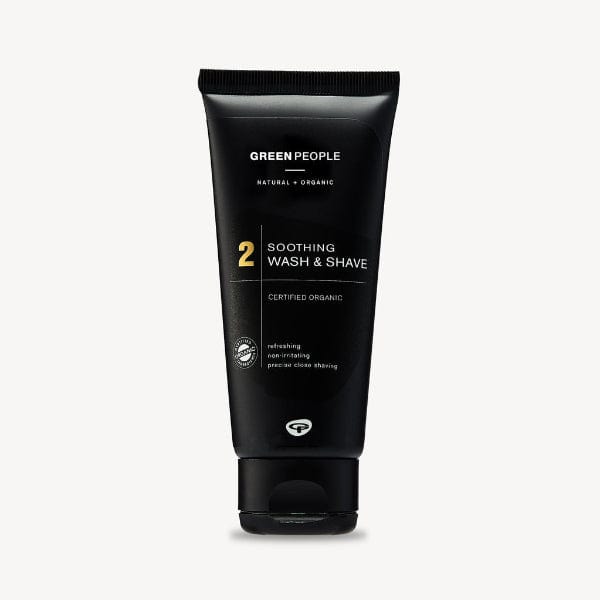 Green People For Men Organic 2-in-1 Face Wash & Shaving Gel No.2 100ml