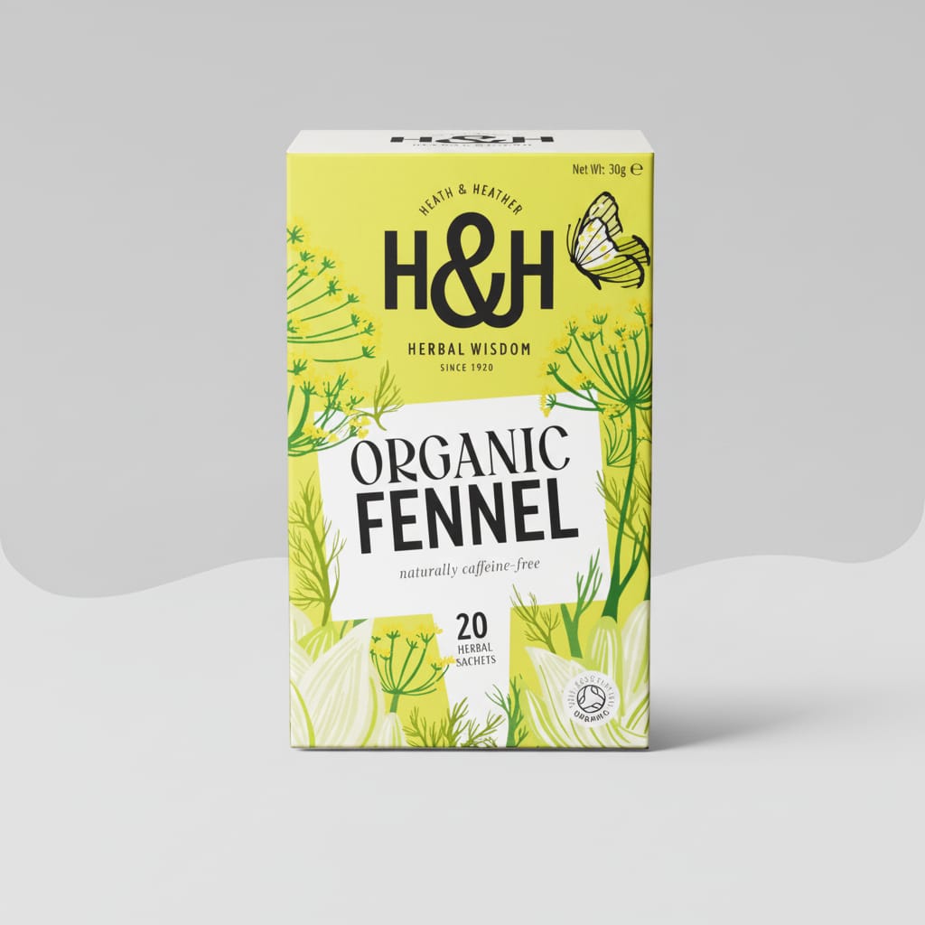 Heath & Heather Organic Fennel 20 Bags