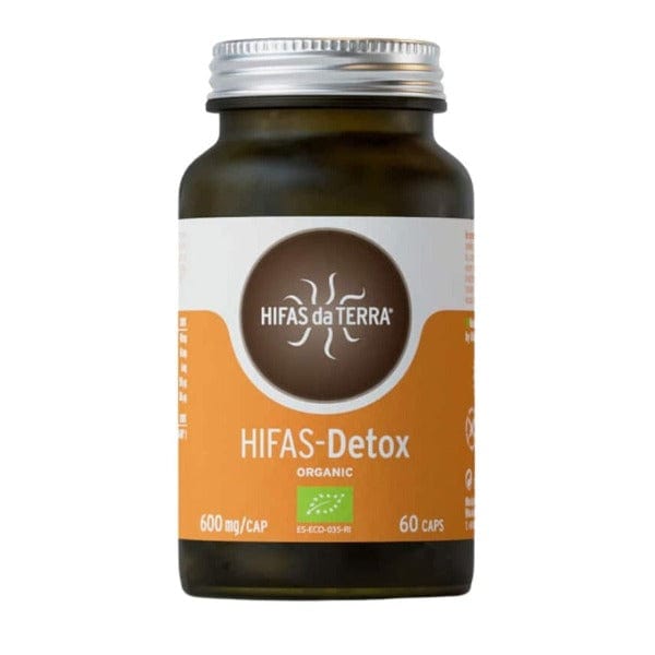 Hifas Da Terra Detox 60 Caps with Maitake & polyporus Medicinal mushrooms