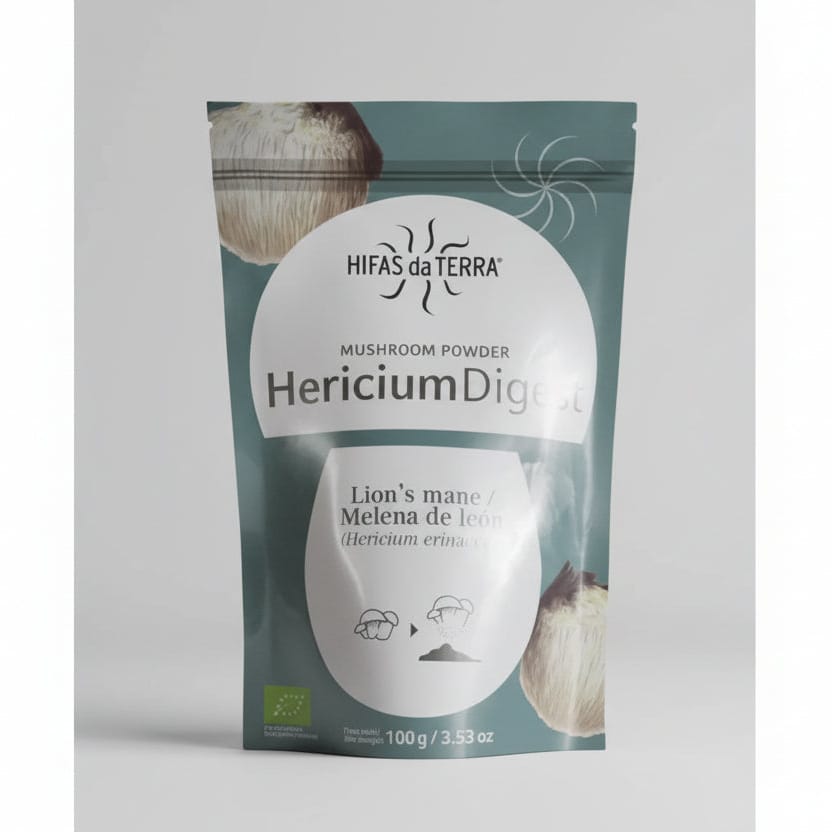 Hifas Da Terra Hericium (Lions Mane) Digest Powder Superfood 100g